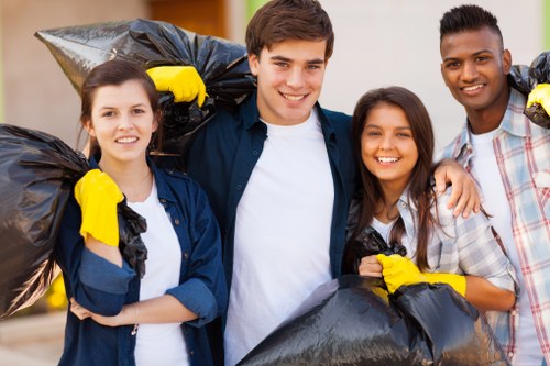 Eco-friendly disposal during loft clearance
